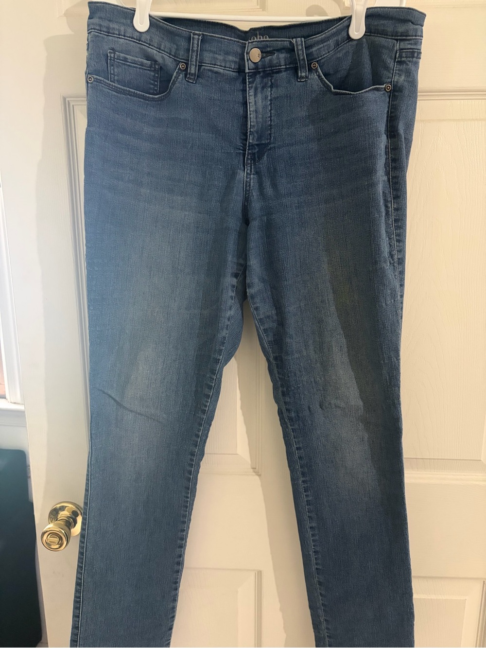 Soho Jeans Skinny Jeans Size 14 Medium Wash Stretch Denim